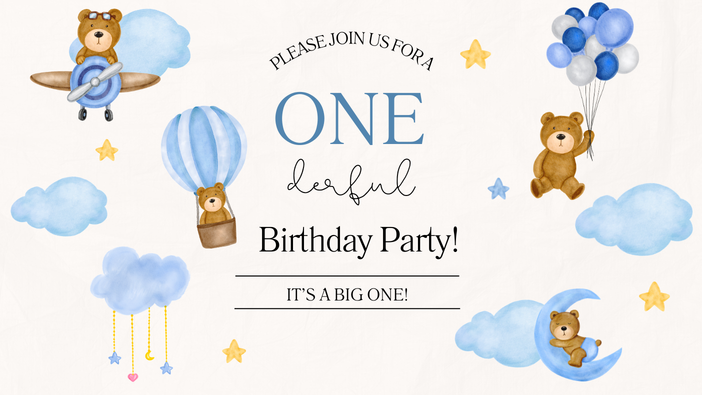 One-derful Birthday Party