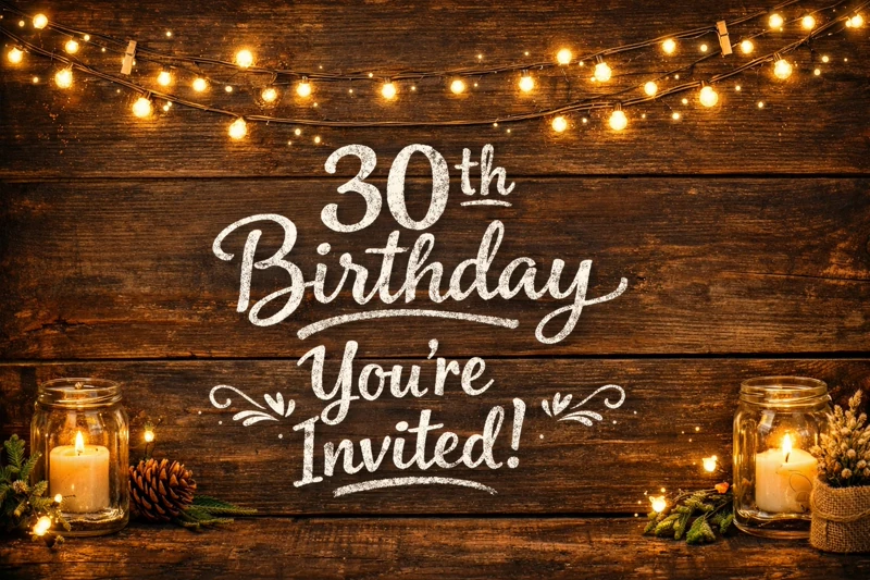 Warm Welcome — 30th Birthday, Thirty