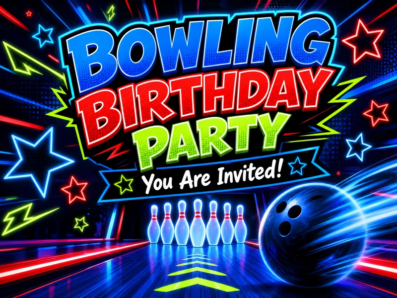 Bowling Birthday Fun