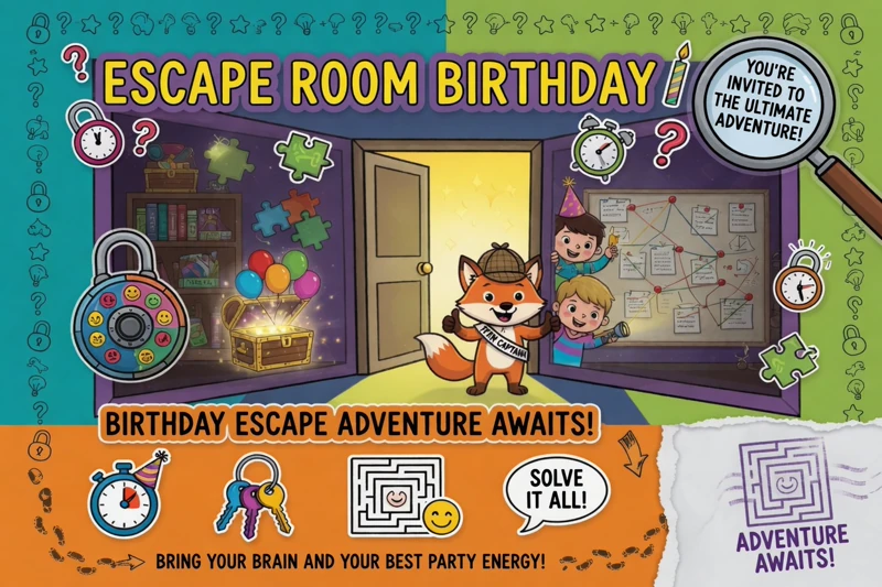 Escape Adventure — Escape Room Birthday