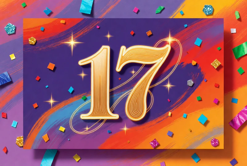 Simply 17 — 17th Birthday, Colors