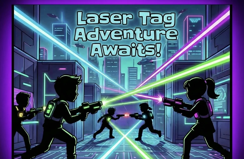Laser Zoom — Laser Tag Birthday, Neon, Adventure