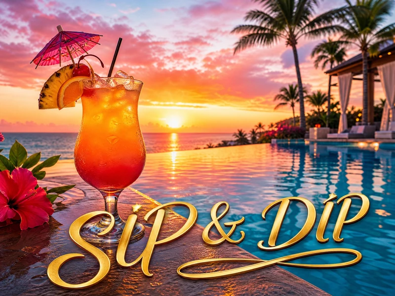 Sip And Dip — Pool Party, Cocktail Party