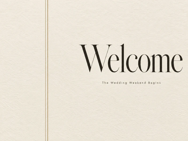 Welcome Party Invite