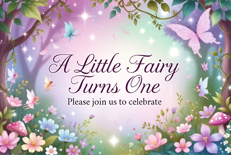 Fairy First — Fairy Birthday, Fairy First Birthday